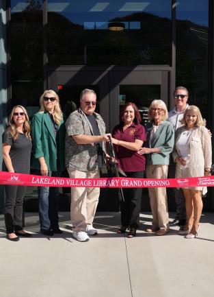 Lakeland Village Library Grand Opening