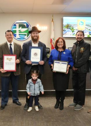 Eastvale's Menorah Lighting