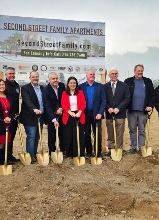 Second Street Family Apartments Groundbreaking