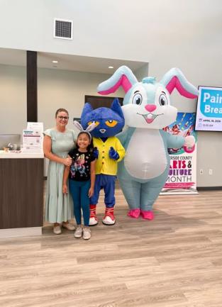 Lakeland Village Library Easter Festivities 