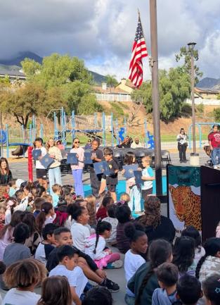 Luiseño School’s annual Senior Walk