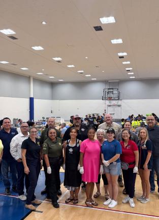 pecial appreciation luncheon at the Lake Community Center