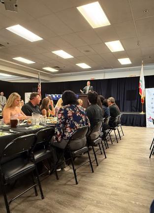 Lake Elsinore Valley Chamber of Commerce for its Student of the Month lunch