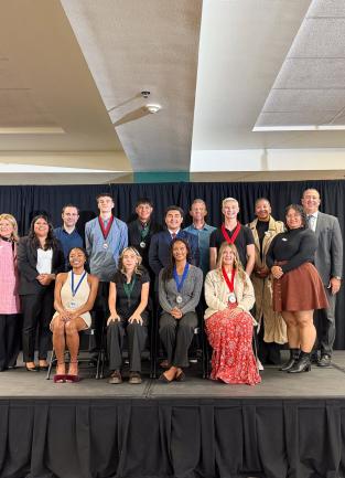 Lake Elsinore Unified School District’s Student of the Month luncheon